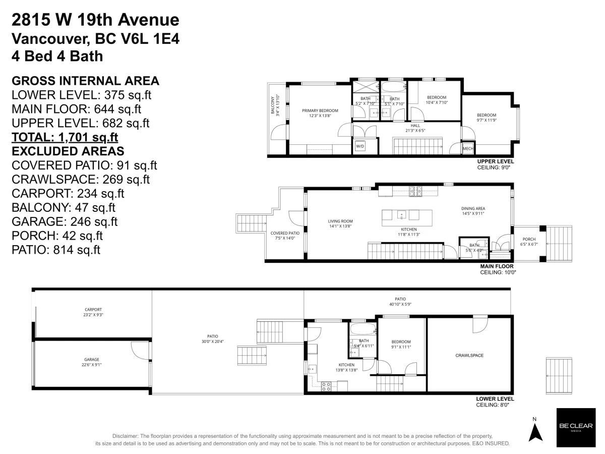 Living Room Photo of 2815 W 19th Avenue, Vancouver, BC