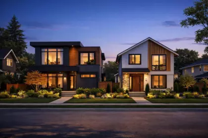 Aerial View of 34740 3 Avenue, Abbotsford, BC