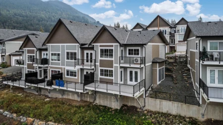 Aerial View of 8 1928 Woodside Boulevard, Agassiz, BC