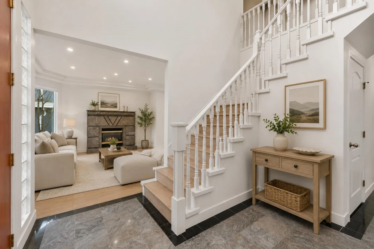 Living Room Photo of 6998 Fielding Court, Burnaby, BC