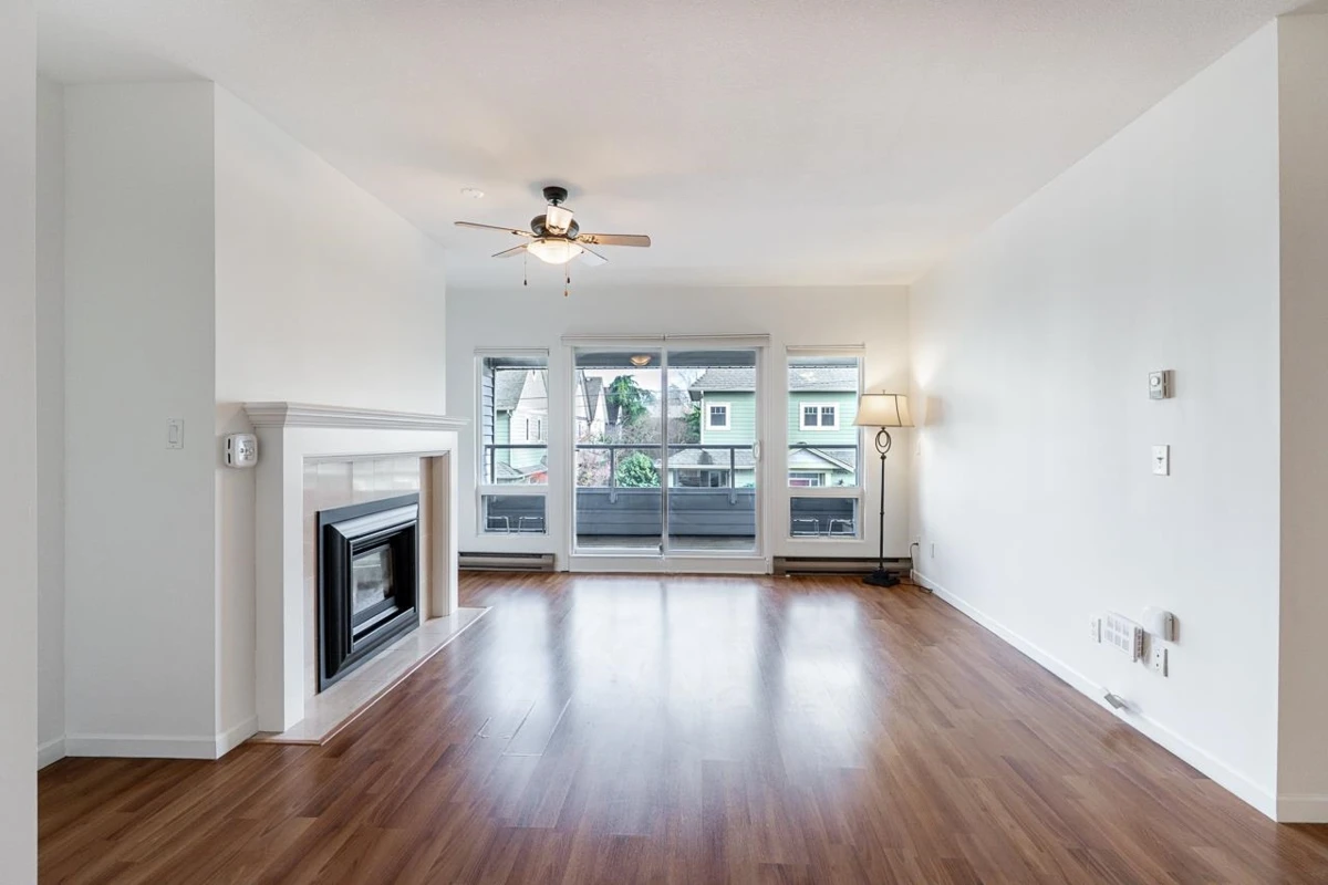 Living Room Photo of 208 4989 47 Avenue, Ladner, BC