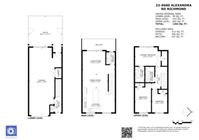 Aerial View of 23 9680 Alexandra Road, Richmond, BC