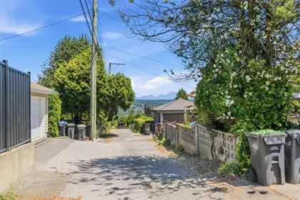Aerial View of 331 E Eighth Avenue, New Westminster, BC