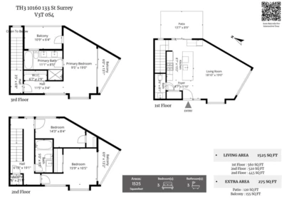 Outdoor Patio Photo of 3 10160 133 Street, Surrey, BC