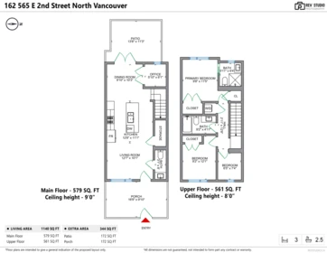 Hallway Photo of 162 565 E 2nd Street, North Vancouver, BC