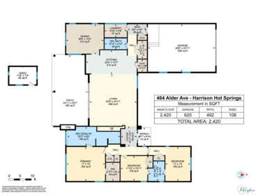 464 Alder Avenue, Harrison Hot Springs, BC, Harrison Hot Springs — Single Family Residence for sale