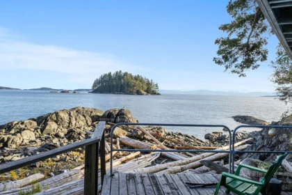 Aerial View of 12416 Whitestone Road, Madeira Park, BC