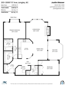Powder Room Photo of 203 20897 57 Avenue, Langley, BC