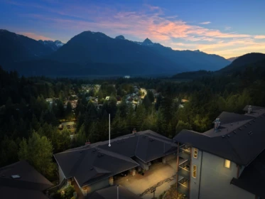 Aerial View of 11 1024 Glacier View Drive, Squamish, BC