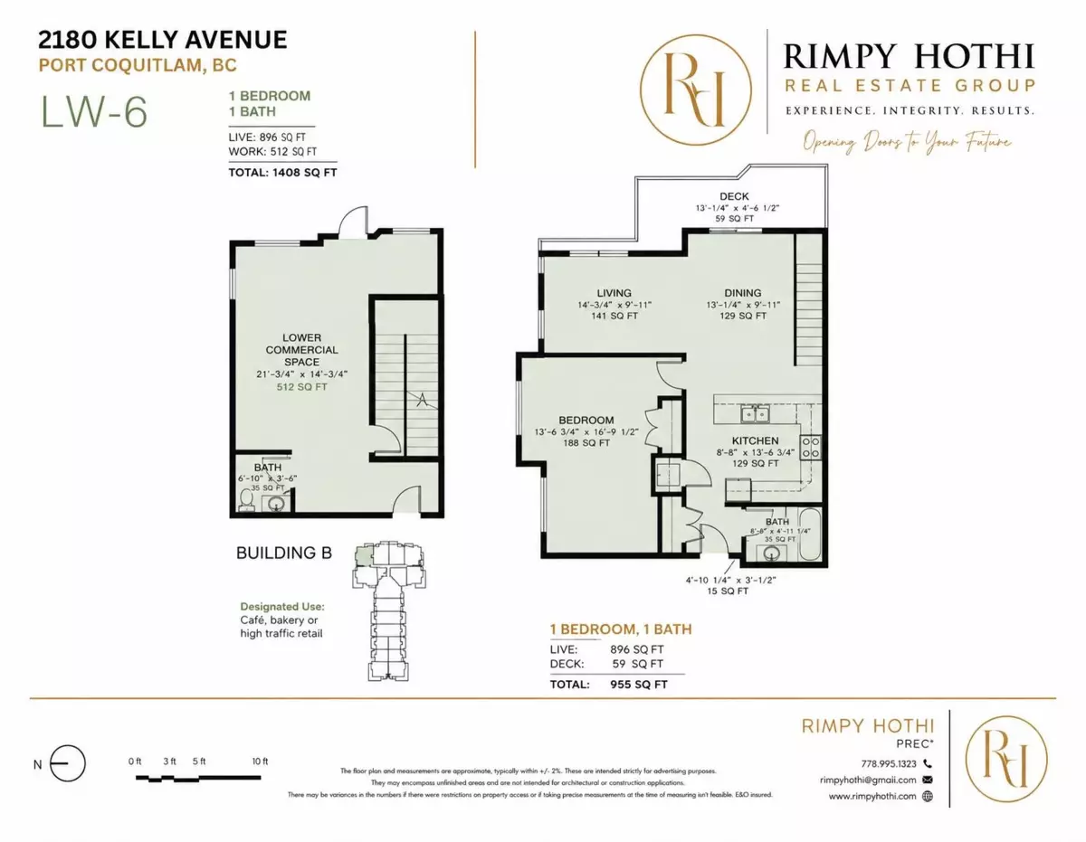 Exterior Rear Photo of 3160 2180 Kelly Avenue, Port Coquitlam, BC