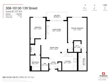 Outdoor Patio Photo of 308 10130 139 Street, Surrey, BC
