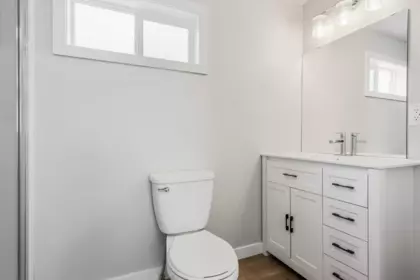 Powder Room Photo of 28 65367 Kawkawa Lake Road, Hope, BC