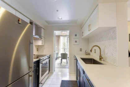Kitchen Island Photo of 3F 199 Drake Street, Vancouver, BC