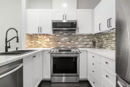 Kitchen Island Photo of 404 5605 Hampton Place, Vancouver, BC