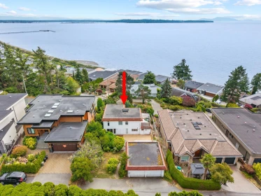Exterior Rear Photo of 14471 Magdalen Crescent, White Rock, BC