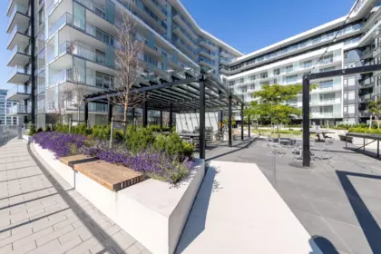 Outdoor Deck Photo of 1019 6600 Minoru Boulevard, Richmond, BC