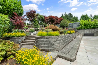 Aerial View of 738 Sylvan Avenue, North Vancouver, BC