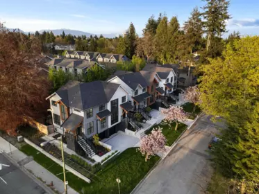 Aerial View of 1493 W 52nd Avenue, Vancouver, BC