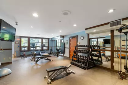 Basement Recreation Room Photo of 323C 2036 London Lane, Whistler, BC