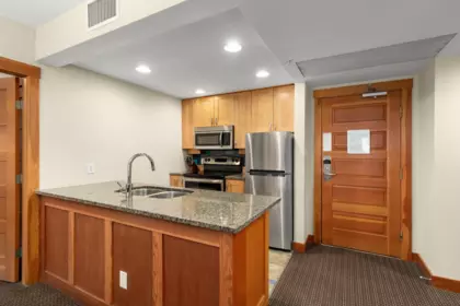Kitchen Photo of 323C 2036 London Lane, Whistler, BC