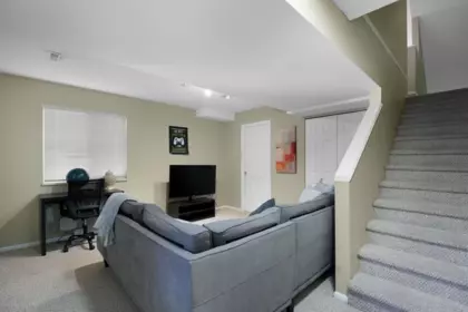 Basement Recreation Room Photo of 16 12110 75a Avenue, Surrey, BC