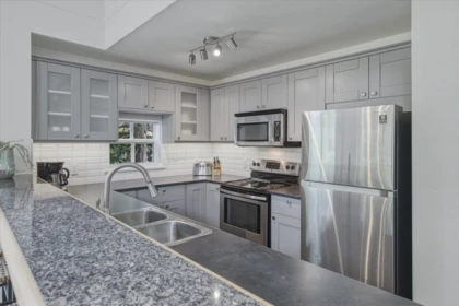Kitchen Island Photo of 28 4628 Blackcomb Way, Whistler, BC