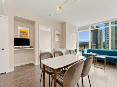 Dining Area Photo of 3405 2008 Rosser Avenue, Burnaby, BC
