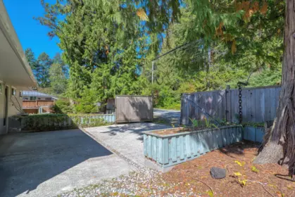 Backyard Photo of 6833 Sunshine Coast Highway, Sechelt, BC