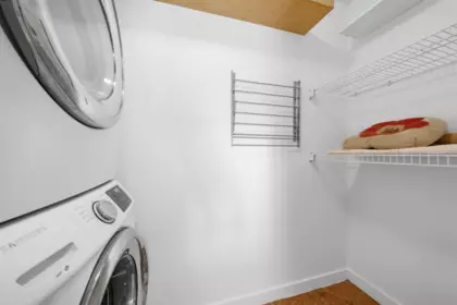 Powder Room Photo of 409 8430 Jellicoe Street, Vancouver, BC