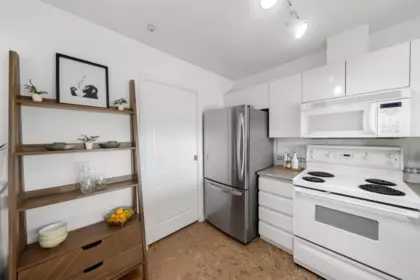 Primary Bedroom Photo of 409 8430 Jellicoe Street, Vancouver, BC