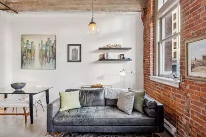 Dining Area Photo of 206 546 Beatty Street, Vancouver, BC