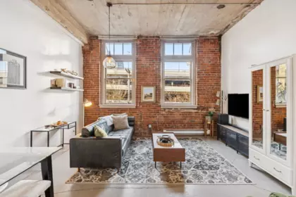 Living Room Photo of 206 546 Beatty Street, Vancouver, BC