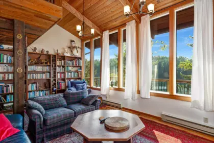 Basement Recreation Room Photo of 250 Leighton Lane, Mayne Island, BC