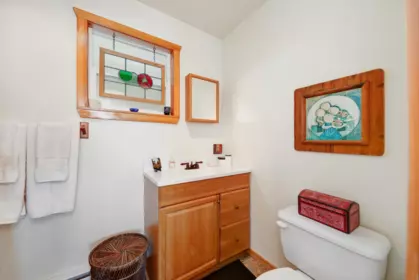 Powder Room Photo of 250 Leighton Lane, Mayne Island, BC