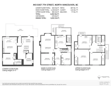 Entry Foyer Photo of 443 E 7th Street, North Vancouver, BC