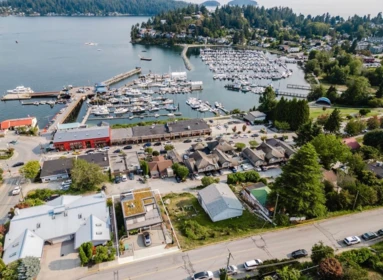 Aerial View of 102 524 S Fletcher Road, Gibsons, BC
