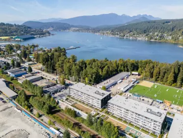 Aerial View of 603 3055 Murray Street, Port Moody, BC