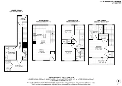 Office / Den Photo of 156 W Woodstock Avenue, Vancouver, BC