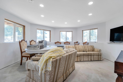 Aerial View of 857 Bradner Road, Abbotsford, BC