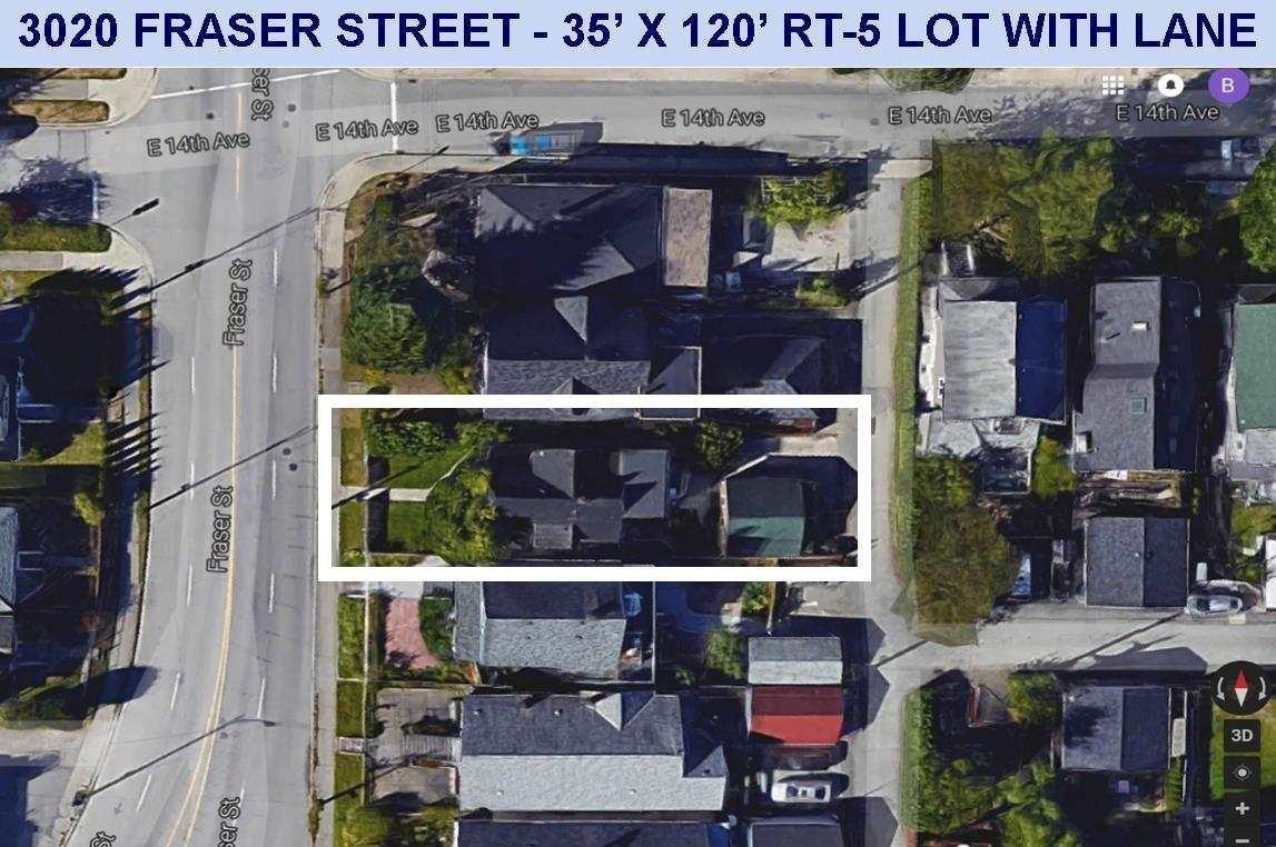 Living Room Photo of 3020 Fraser Street, Vancouver, BC