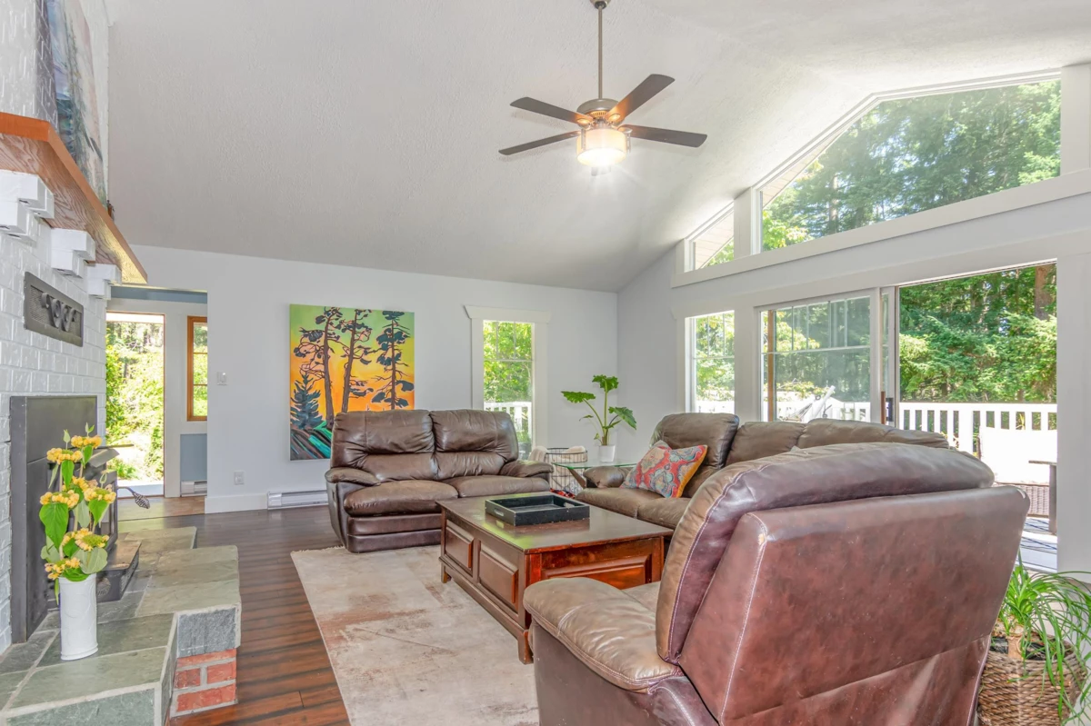Kitchen Island Photo of 211 Morgan Road, Galiano Island, BC