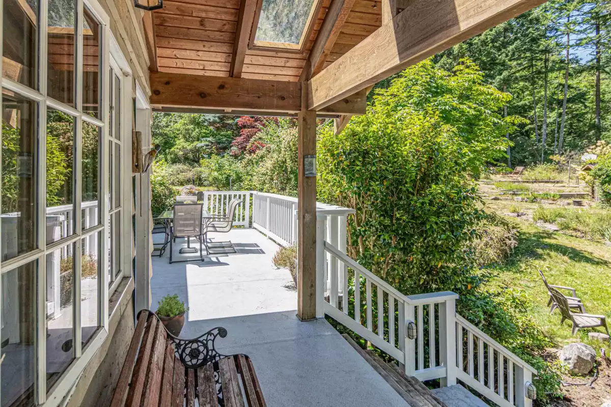 Staircase Photo of 211 Morgan Road, Galiano Island, BC