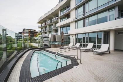 Outdoor Patio Photo of 608 210 Salter Street, New Westminster, BC
