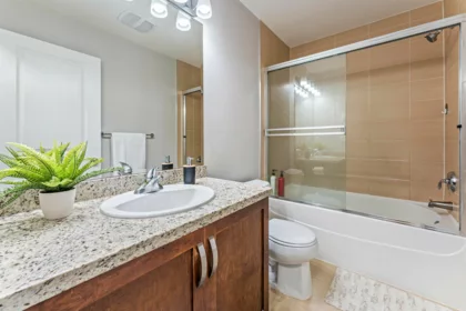 Basement Recreation Room Photo of 25 14462 61a Avenue, Surrey, BC