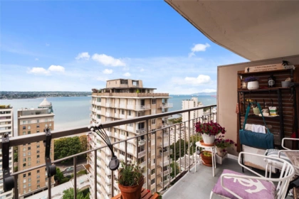 2402 1850 Comox Street, Vancouver, BC, West End VW — 1 bed apartment/condo for sale