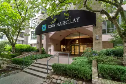 301 1265 Barclay Street, Vancouver, BC, Vancouver — Apartment/Condo for sale
