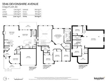 3346 Devonshire Avenue, Coquitlam, BC, Coquitlam — Single Family Residence for sale