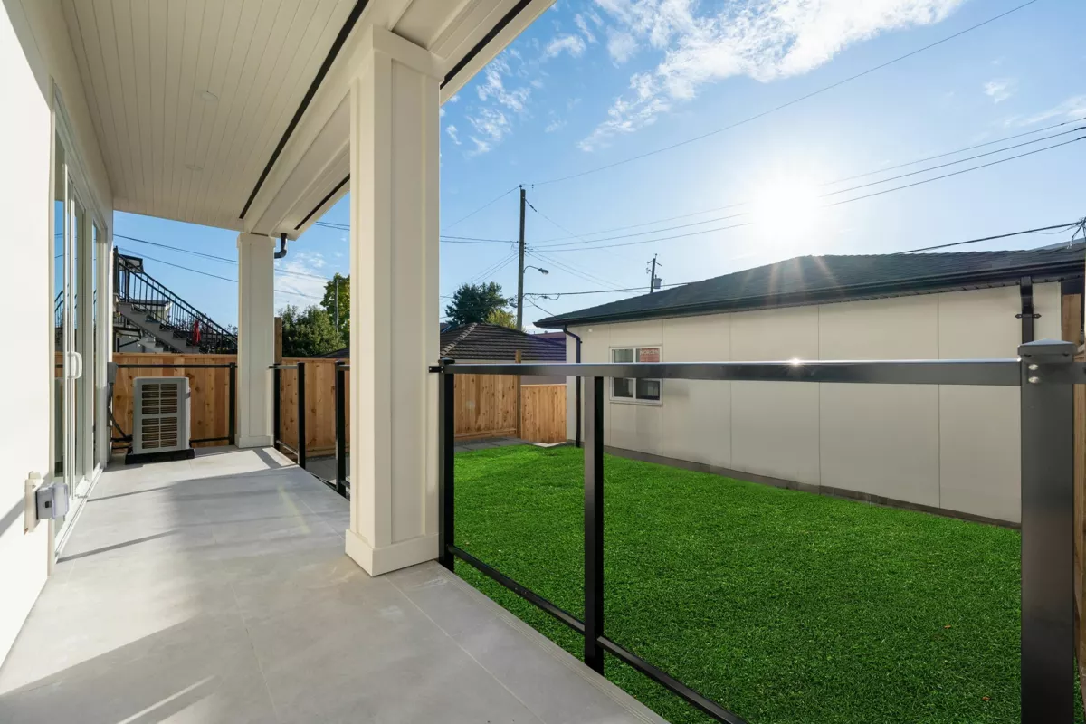 Outdoor Patio Photo of 2 6933 Prince Edward Street, Vancouver, BC