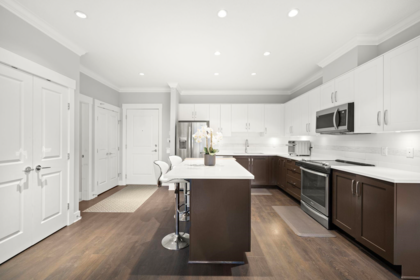 Kitchen Island Photo of 419 20728 Willoughby Town Centre Drive, Langley, BC