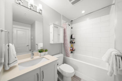 Powder Room Photo of 419 20728 Willoughby Town Centre Drive, Langley, BC